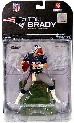 NFL Sports Picks Series 18 Tom Brady Action Figure [Clean Variant