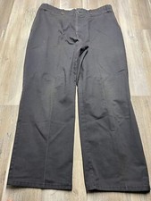 Vtg Sears Roebucks Pants 38x29 Blue Perma Prest Slacks 70s 80s Distressed 1