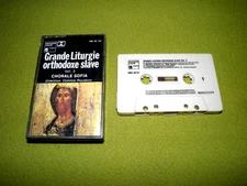 Grande Liturgie Orthodoxe Slave - Chorale Sofia / Rouskov - IMPORT Cassette NM