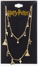 HARRY POTTER DEATHLY HALLOWS CHARM NECKLACE