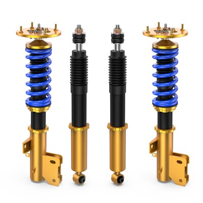 Set(4) Coilovers Struts Assembly For 2005-2014 Ford Mustang Adjustable Height