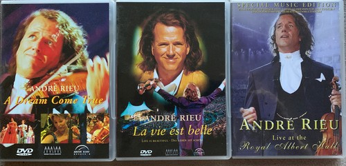 DVD: Andre’ Rieu - Live at Royal Albert H + La Vie Easy Belle + Dream Come True - Picture 2 of 9