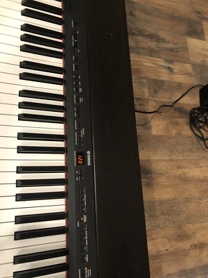 Yamaha P-140 88-Key Weighted Electric Piano Wood Grain | eBay