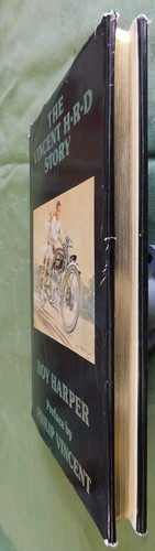 VINCENT HRD STORY SIGNED LEATHER MOTORCYCLE BOOK 1975 HRD RAPIDE SHADOW COMET + - Picture 6 of 10