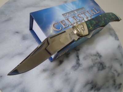 Rough Ryder Celestial Folding Hunter Linerlock Folder RR2068 440 9.25'' Open New
