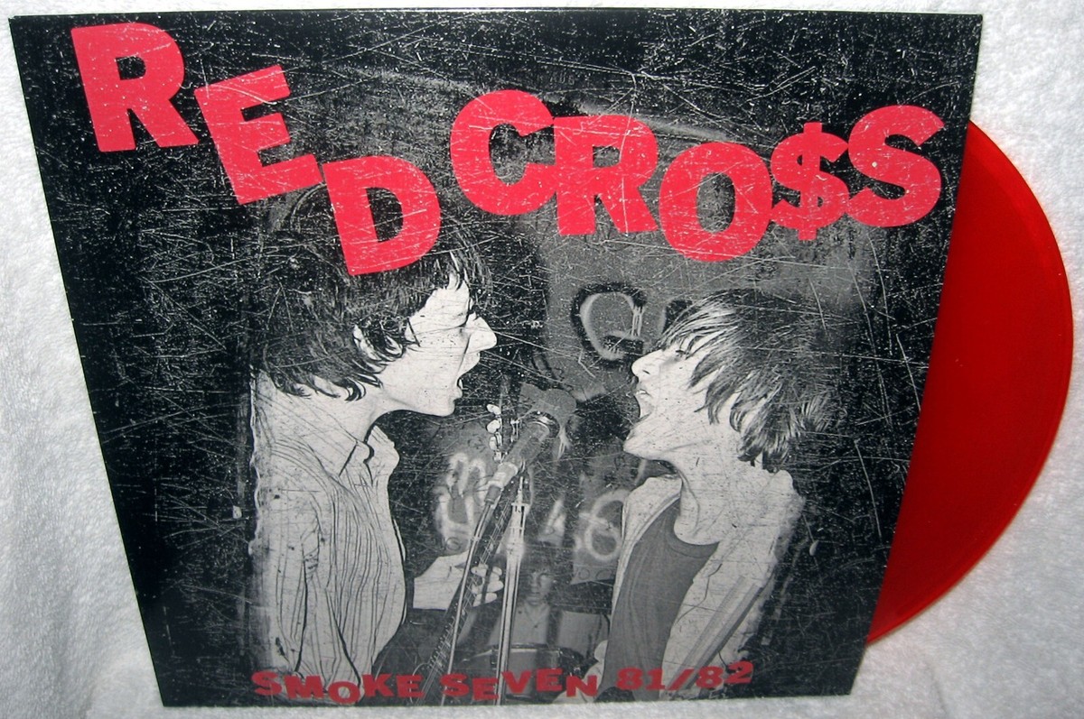 RED CROSS Smoke Seven 81/82 LP PUNK ROCK Alternative COMPILATION