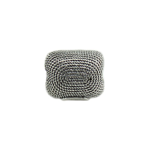 Charm Argent Sarde Filu & Trama Pour Bracelet – Porte-bonheur En Onyx, Neuf !