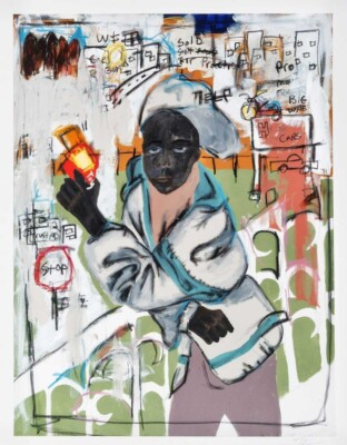 Jammie Holmes Pop Gun Limited Edition Art Print