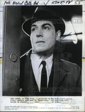 1964 Press Photo Actor Paul Burke stars on "Naked City" - pip15496
