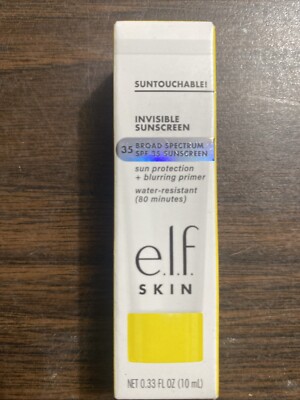 Elf Skin Suntouchable Invisible Sunscreen SPF35 Broad Spectrum 0.33oz sample