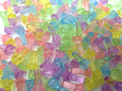 50 Novelty Sm. Rose Bud Bulbs for Ceramic Christmas Tree Lights *NEW*