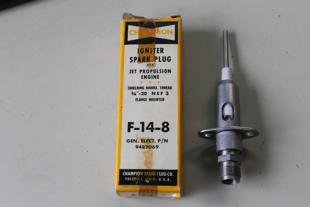 G.E. P/N 9482069 TURBINE ENGINE IGNITER SPARK PLUG | eBay