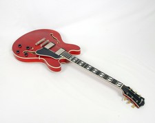 Eastman T59/v-rd Thinline Red Antique Varnish Finish #00390 @ La Guitar Sales