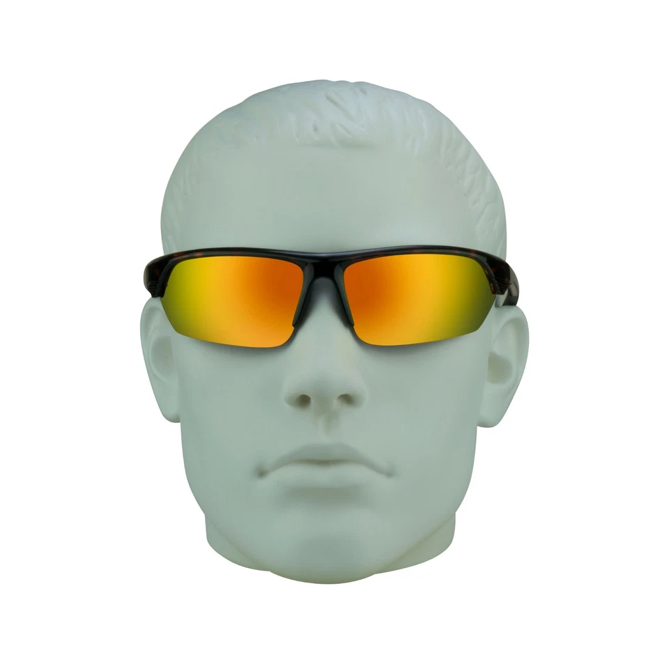 Óculos de sol polarizado espelhado golfe pesca corrida ciclismo óculos de condução - Imagem 2 de 3