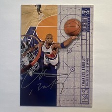 1994 upper deck collectors choice silver signature Charles Barkley #392
