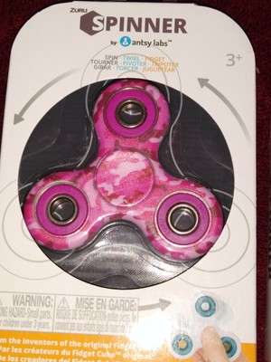 Zuru Fidget Spinner By Antsy Labs Pink Camo Ebay