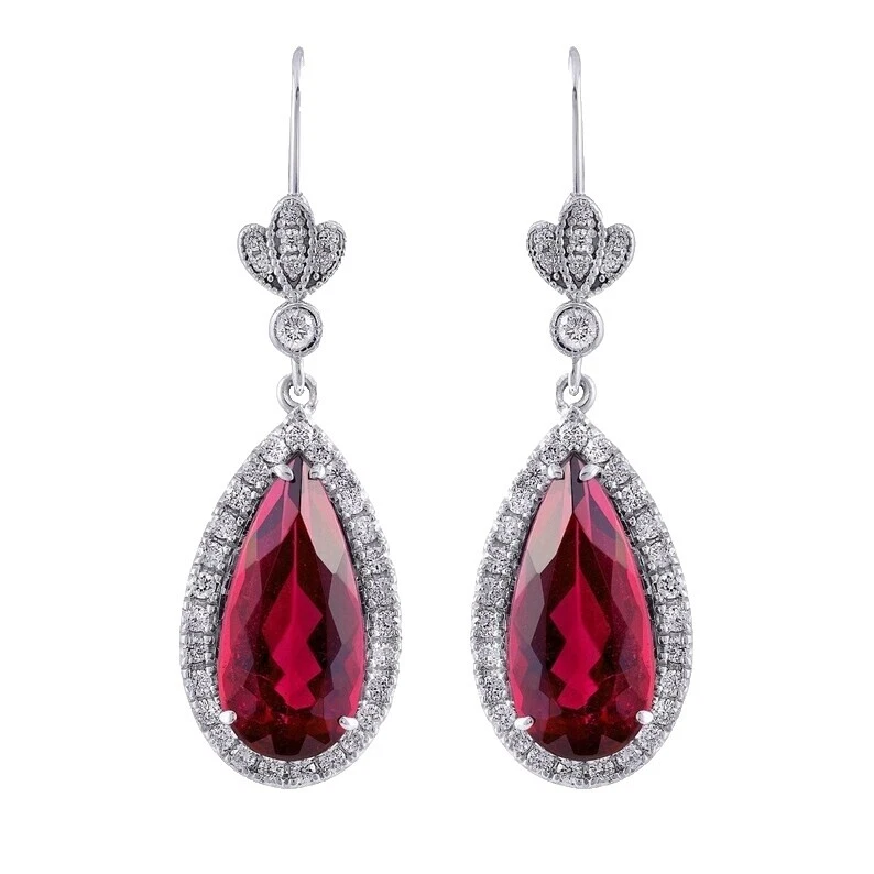Pendientes de Moda Retro Ruby