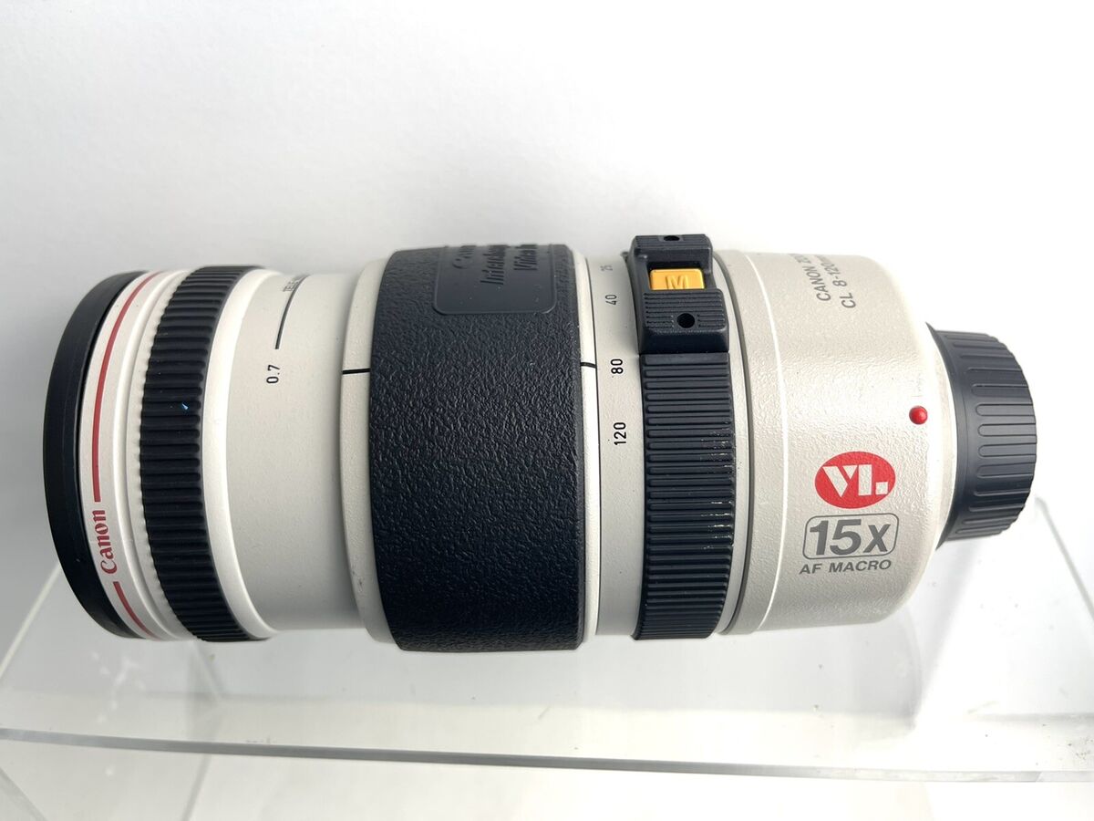 Vintage CANON ZOOM LENS CL 8-120MM 1:1.4-2.1 VL 15X AF MACRO Vintage CANON ZOOM LENS CL 8-120MM 1:1.4-2.1 VL 15X AF MACRO
