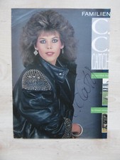 C. C. Catch autograph signed A4 magazine image