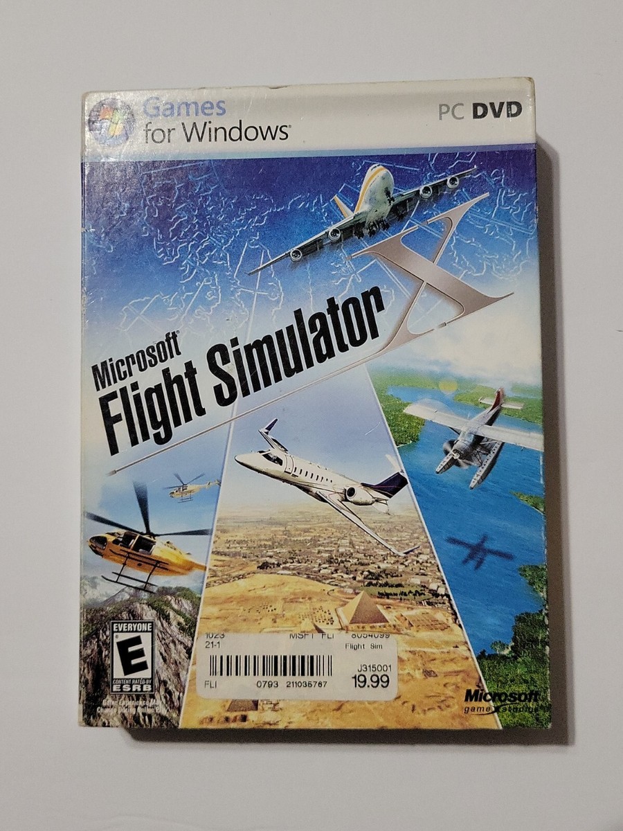 その他 Microsoft Flight Simulator X Microsoft Flight Simulator X (PC, 2006) w/Product Key And