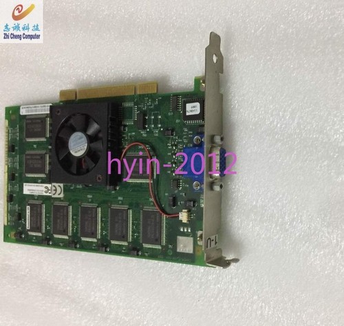 1pcs Used IBM 03N4145 VGA with Fan PCI Video Card 03N4169 11K0675 - Picture 2 of 3