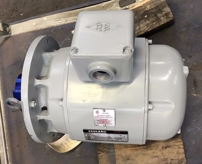 Reuland Electric Crane Motor 2.5HP 1200RPM  460V  0025E-XBAN-0001 