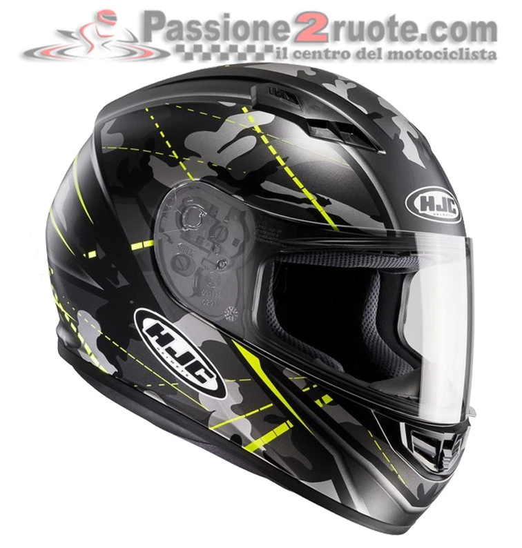 Helmet Motorcycle HJC Cs 15 Cs15 Songtan Mc4hsf XL Casque Integral Black Yellow
