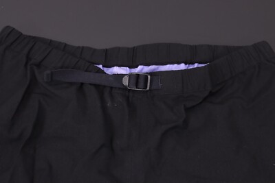 PATAGONIA Unisex XL Storm Cycle Shell Trekking Hiking Pants -Black