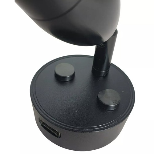 2XLED Reading Light 12V 24V Black Spotlight Touch Switch USB Campervan Boat Lamp - Picture 9 of 9