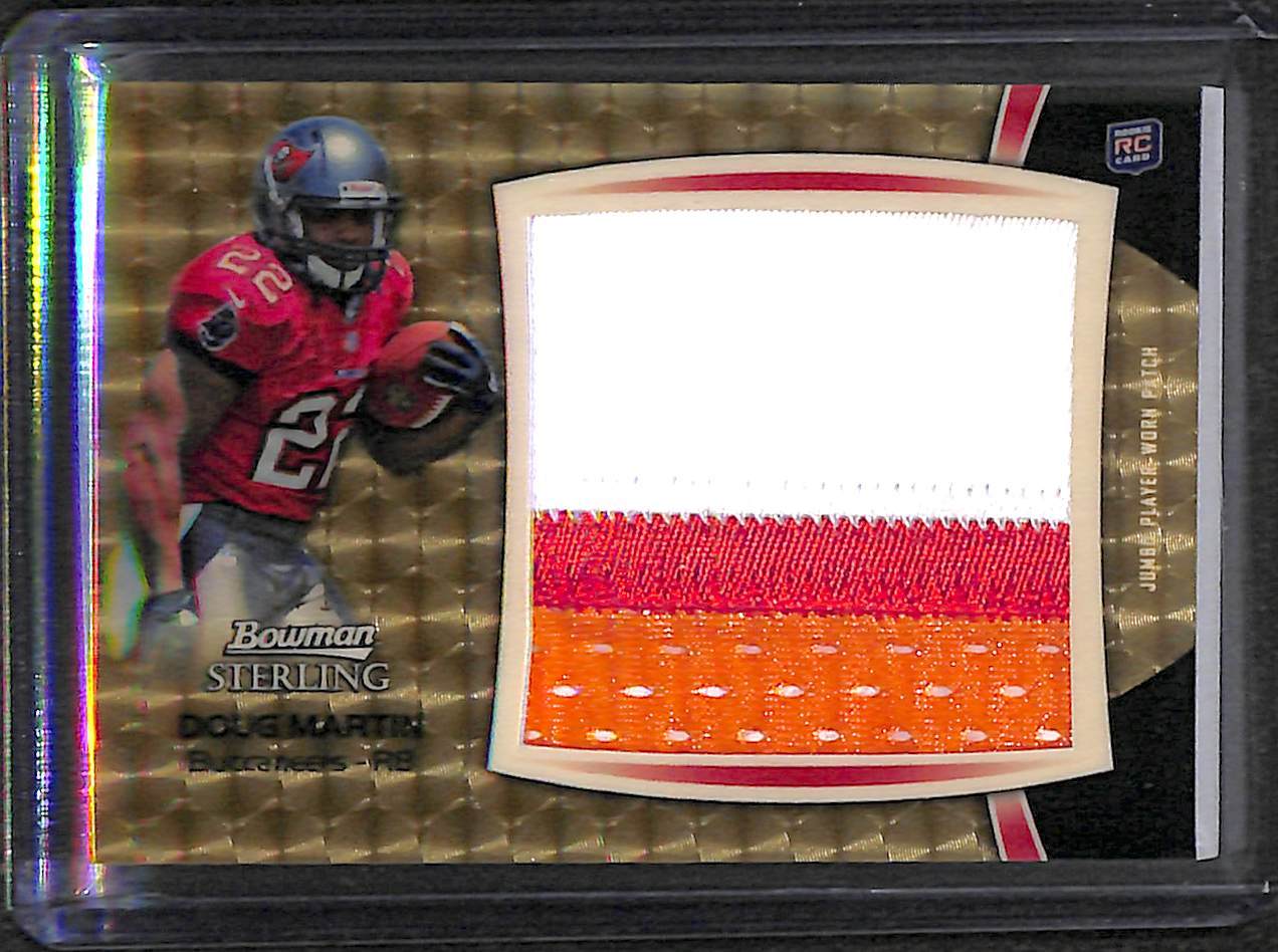 2012 Bowman Sterling Patch Superfractor #BSJRP-DM Doug Martin No 1 of 1