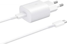 Cargador Original Samsung EP-TA800NWEU Carga Rápida ( Tipo C) 25W - Blanco