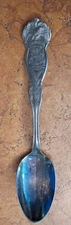 State Of Michigan Crest Souvenir Spoon Wm. Rogers Mfg Co Silverplate Collectable