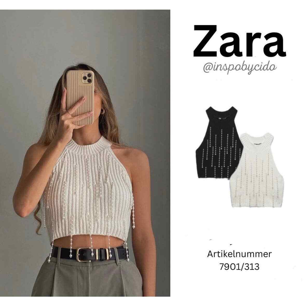 ZARA Pearl chenille top 7901/313 | eBay ZARA Pearl chenille top 7901/313 | eBay