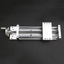 16" Manual Sliding Table CNC Slide Ballscrew Linear Stage Actuator Module 400mm