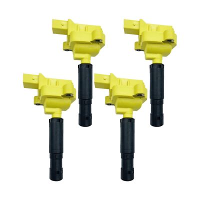 Performance Ignition Coil Packs Set of 4pcs A0001502580 A0001502980 UF555 UF6...