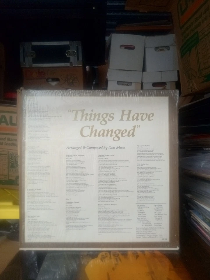 LIVING SOUND THINGS HAVE CHANGED XIAN PRIVATE. ISSUE NM. LP Foto 2 de 4