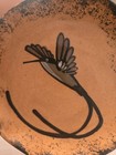 Vintage Ceramic Pottery dish. Hummingbird.  4.5" Massi art. Jamaica 05 — photo 1
