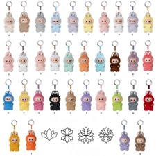 POPMART THE MONSTERS LABUBU PIN FOR LOVE SERIES VINYL PLUSH PENDANT A-Z ? & NEW!