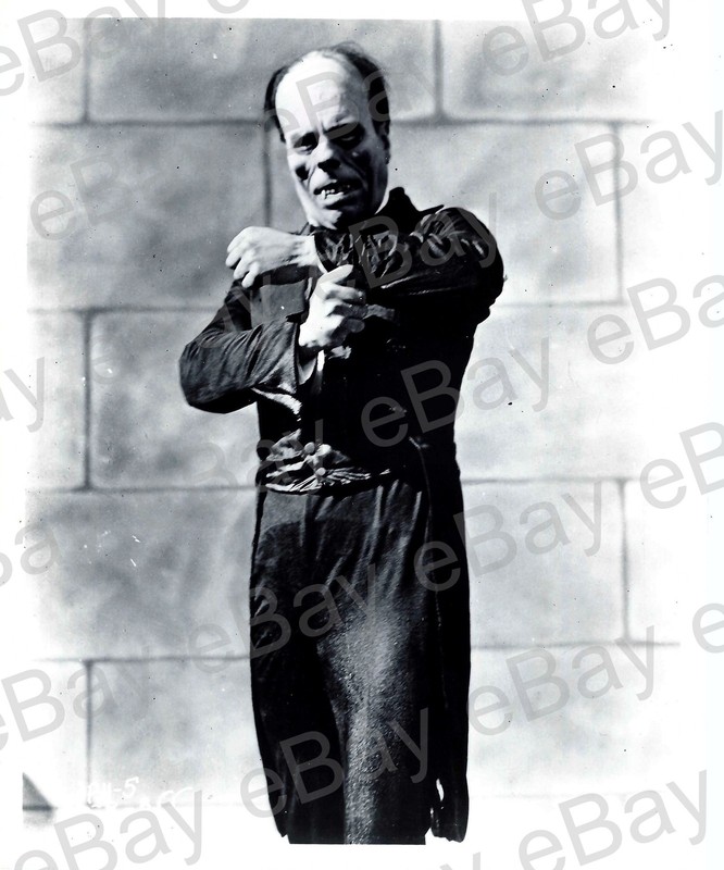 Classic Lon Chaney Publicity Photo PHANTOM OF THE OPERA 1925 Not A Digital Copy