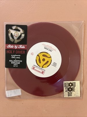 Dio & Killswitch Engage HOLY DIVER Exclusive Red 45 RPM Vinyl Record
