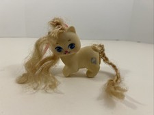 VINTAGE 1989 MATTEL LITTLE PRETTY KITTY WHITE FROSTY FUR ICE CREAM CONE TOY