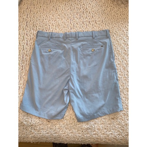 Peter Millar Performance Shorts Blue Polyester/Nylon Blend Size 35 - Picture 2 of 4