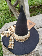Witch Hat Decor Centerpiece Halloween Farmhouse Decorations, Handmade