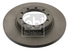 2x Febi Rear Solid Brake Discs Fits Ford Transit 284mm