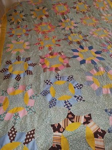 vintage quilt top handmade