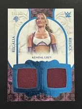 2025 Topps Royalty WWE Kendal Grey Regalia Relics Blue 04/25 #RR-16 RC