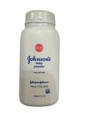 6 x Johnson's Baby Powder with Talc Mini Travel Size 1.5 oz