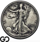 1920-S Walking Liberty Half Dollar *Key Date Low Mintage, Full Strike*