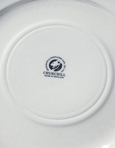 Blue Willow Churchill Dinner Plates 10 1/4" set of 4 - Picture 3 of 3
