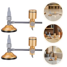 2 Pcs Circular Glass Cutting Tool Ceramic Cutter with Suction Cup